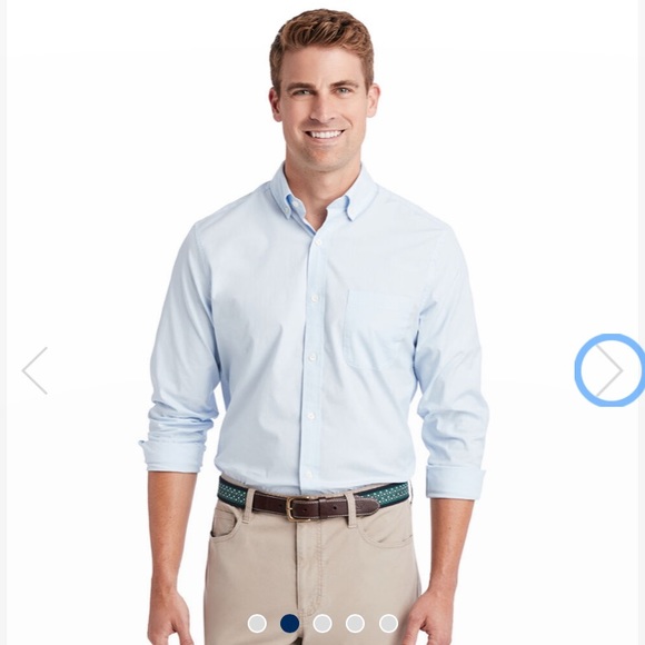 VINEYARD VINES Classic Fit Blue Murray Shirt,XS!NW - Picture 2 of 8